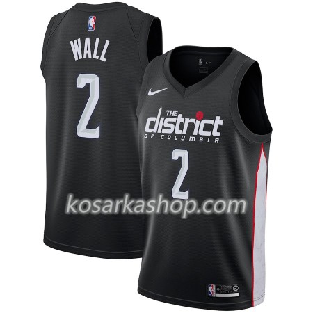 Dres Washington Wizards John Wall 2 Nike 2018-19 City Edition Crna Swingman